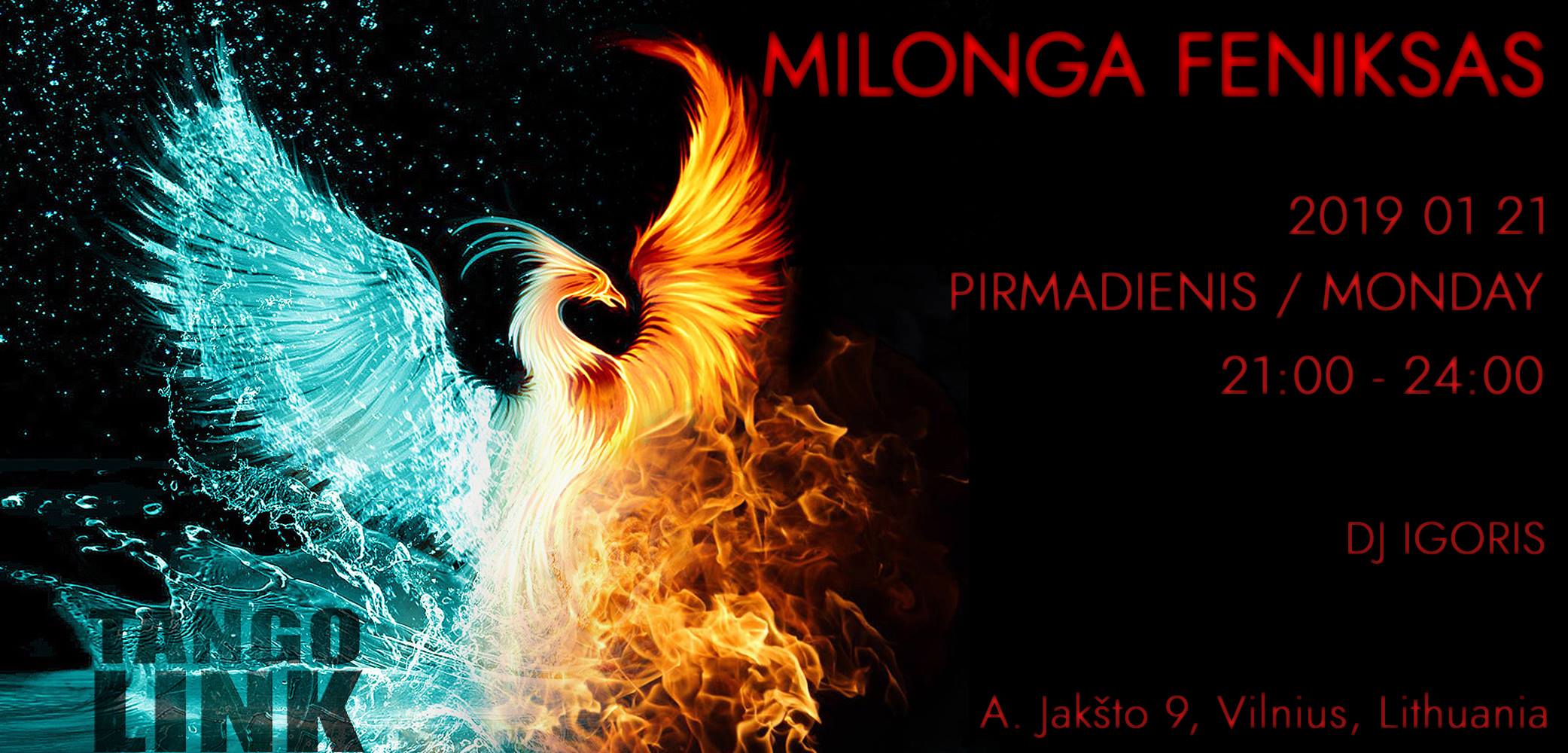 Milonga Feniksas Tango Link 2019-01-21 1
