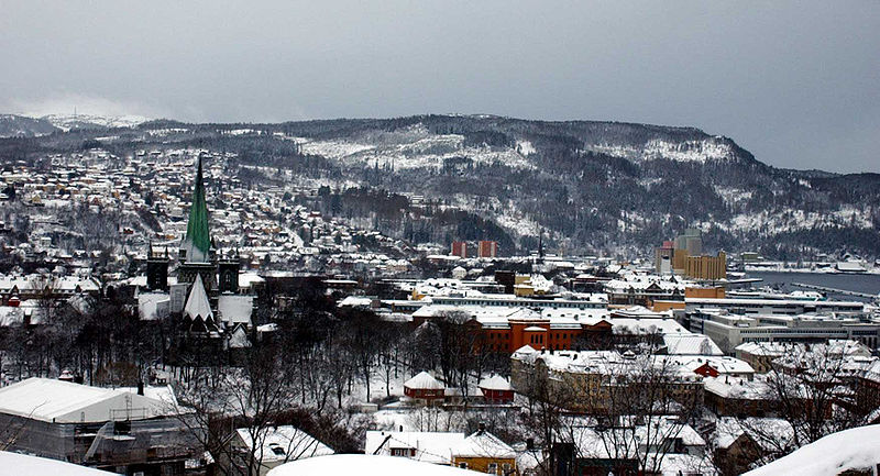 trondheim norway panorama